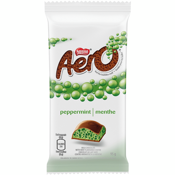 Aero Aero Peppermint Chocolate Bar 95 g, $3.67/100g