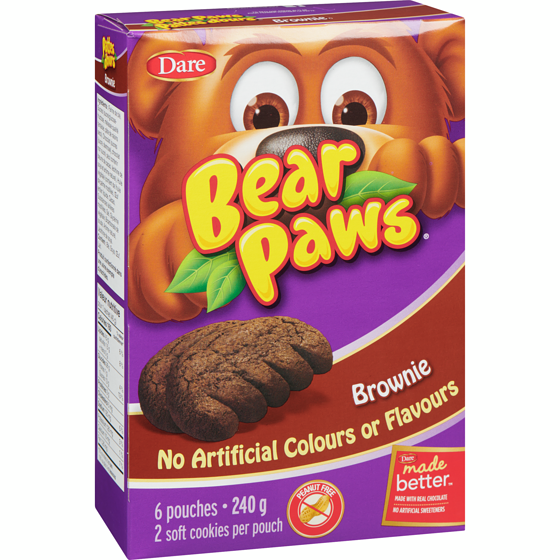 Bear Paws Brownie Cookies