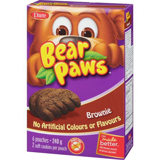 Bear Paws Brownie Cookies