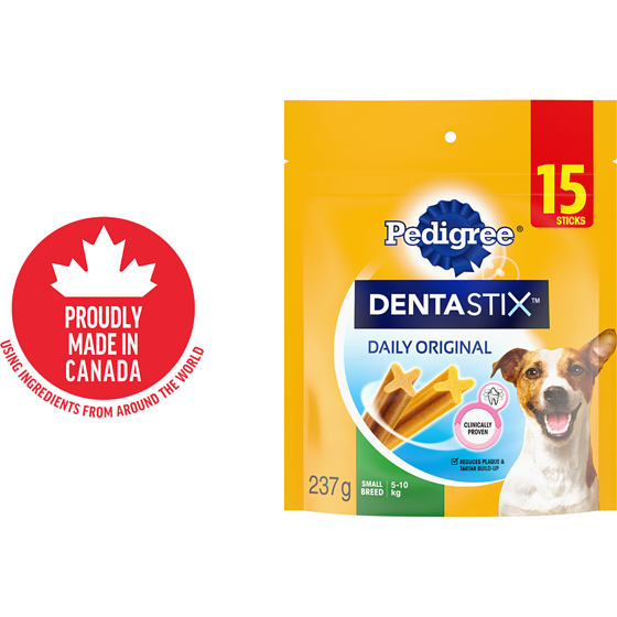 Pedigree Dentastix Oral Care Original Adult Dog Treats For Small Breeds 237 g, $2.95/100g