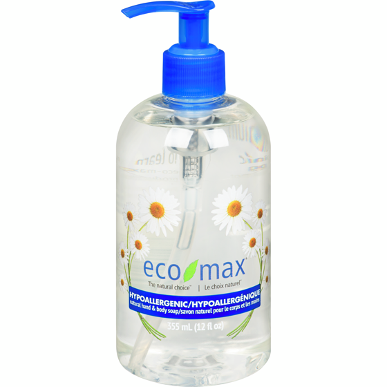 Eco-Max Savon à Main Naturel Hypoallergénique 355 ml, 0,98 $/100g