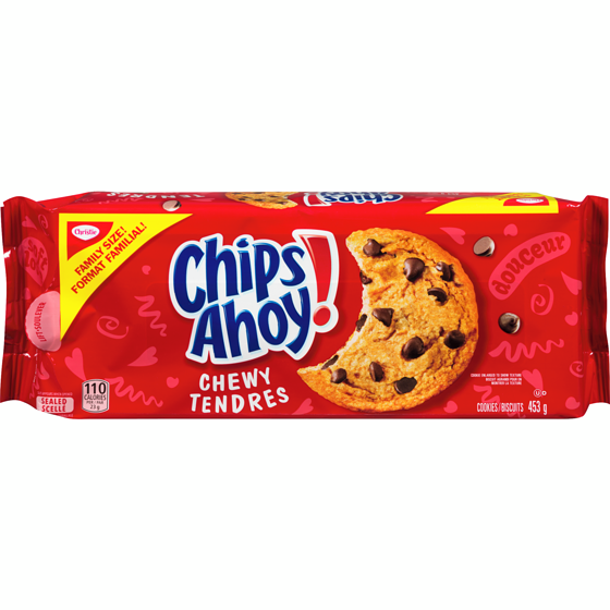 Christie Biscuits Chips Ahoy! tendres aux brisures de chocolat, format familial 453 g, 1,43 $/100g
