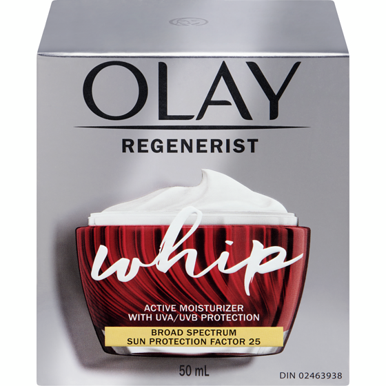 Olay Regenerist Whip Face Moisturizer Spf 25  48 g, $89.98/100ml