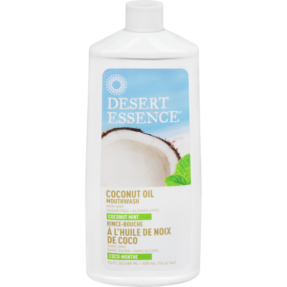 Desert Essence Coconut Mint Coconut Oil Mouthwash 480 ml, $2.08/100ml