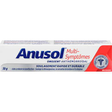 Anusol Onguent pour Soulager la Douleur Hémorroïdaire 30 g, 33,30 $/100g
