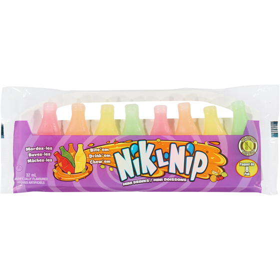 Regal Nik-L-Nip Mini Drinks, Case 12x32.0 ml, $5.73/100ml