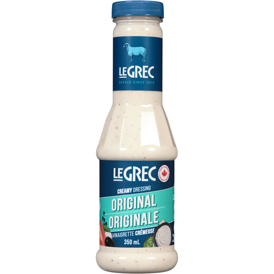Le Grec LeGrec Vinaigrette Originale Crémeuse 350 ml 350 ml, 1,14 $/100ml