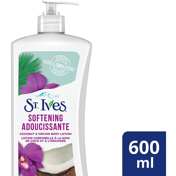 St Ives Body Lotion Coconut & Orchid 600 ml, $0.97/100ml
