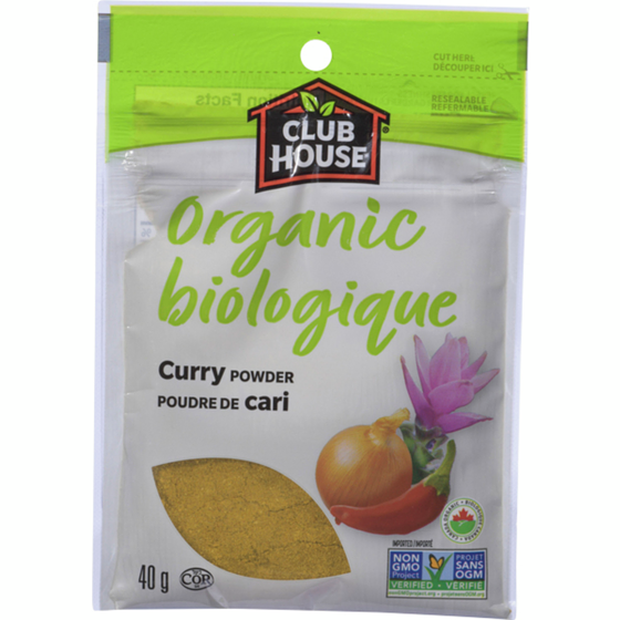 Club House Poudre De Curry Biologique 40 g, 6,98 $/100g