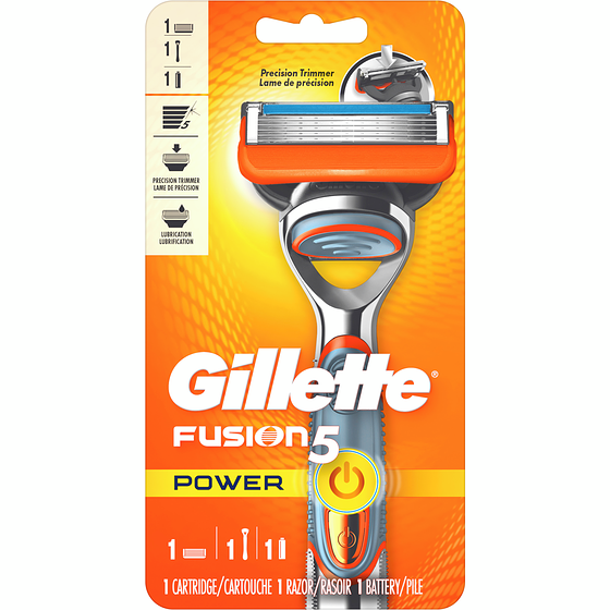 Gillette Fusion5 Men's Razor Power Handle + 1 Blade Refill 1 ea, $14.00/1ea