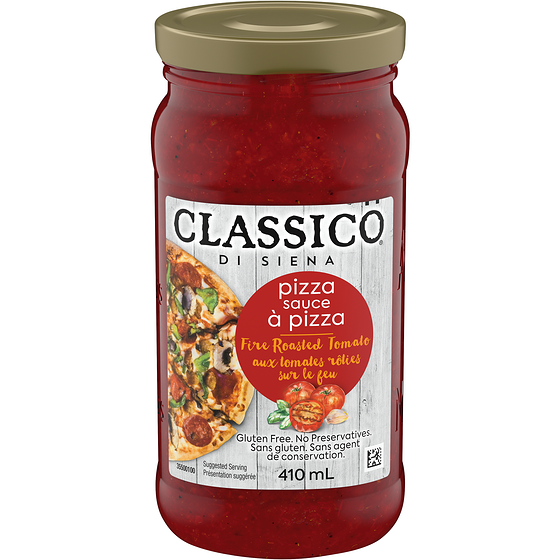 Classico Fire-Roasted Tomato Pizza Sauce 410 ml, $0.92/100ml