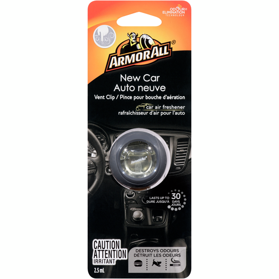 Armor All Vent Air Freshener (New Car Scent, 1 Pack). 2.5 ml, $360.00/100ml