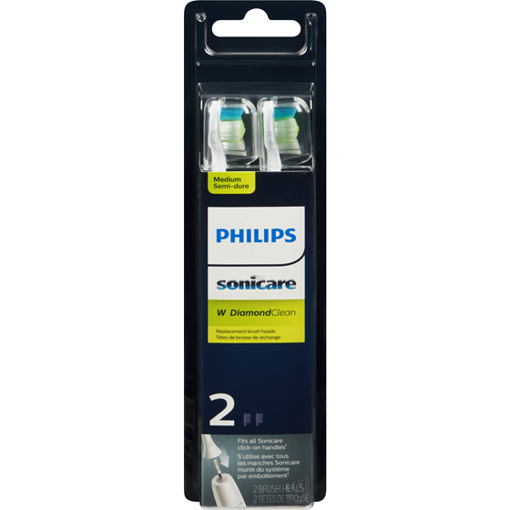 Philips White Brush Heads Diamond Clean W 1 ea, $47.99/1ea