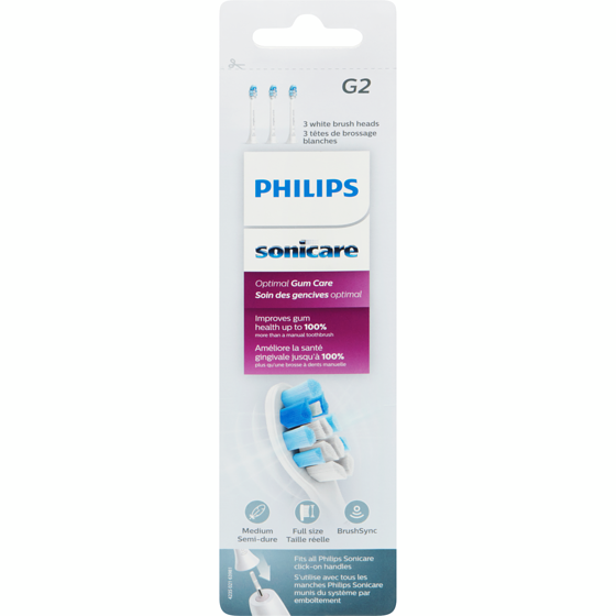 Philips White Brush Heads G2 1 ea, $16.00/1ea