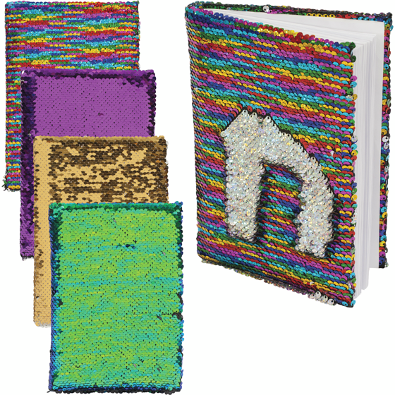 null Mermaid Sequin Notebook 1 ea, $6.00/1ea