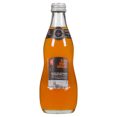 Boisson Pétillante Orange Sanguine PC Collection noire