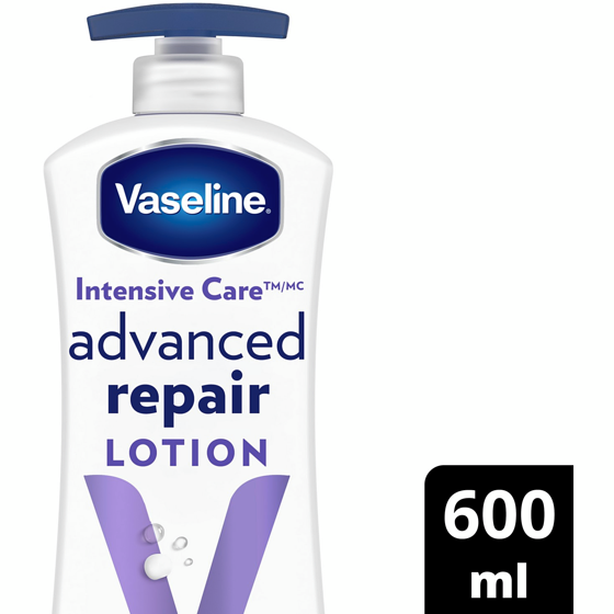 Vaseline Intensive Care™Lotion Corporelle Advanced Repair Léger Parfum 600 ml, 1,83 $/100ml