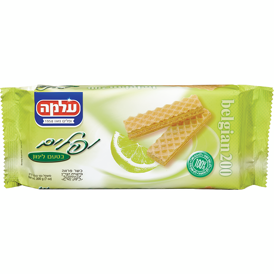 Alma Kosher Wafer Belgian Lemon 200 g, $1.15/100g