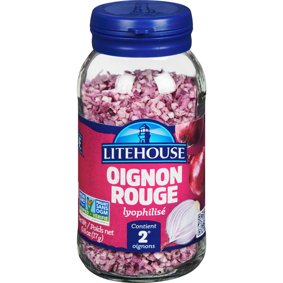 Litehouse Oignon rouge lyophilisé 17.5 g, 39,94 $/100g