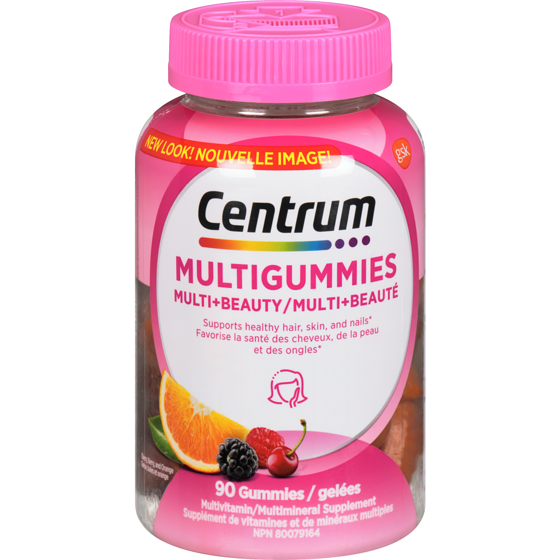 Centrum Multigummies Multi+Beauty, 90 Count 90 ea, $0.23/1ea
