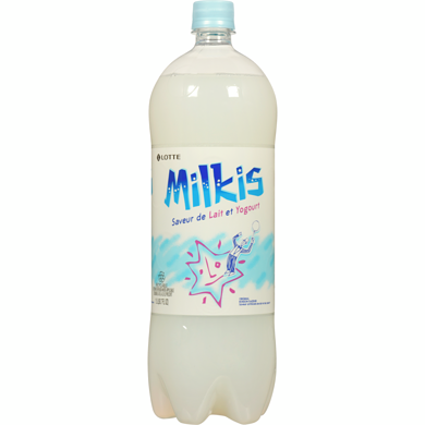 Lotte Milkis Boisson lactée et au yaourt 1.5 l, 0,30 $/100ml