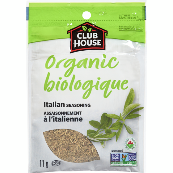 Club House Assais italien biologique 11 g, 27,27 $/100g