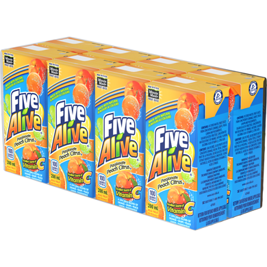 Five Alive Passionate Peach Juice, Pack ml Provigo