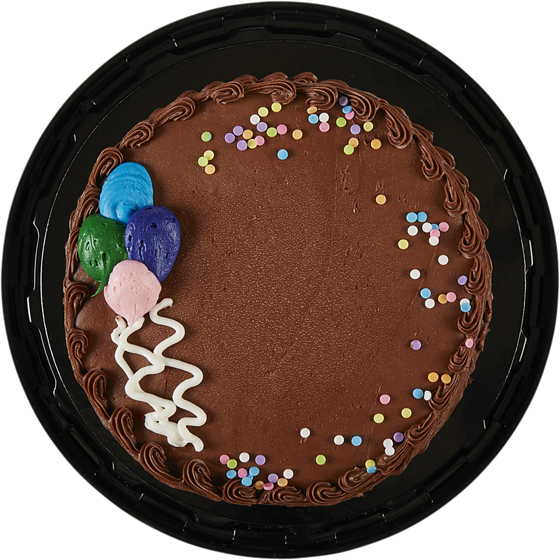 null Chocolate Single Layer Celebration Cake, 8 in 425 g, $1.76/100g