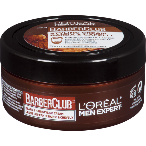 L'Oreal Paris Men Expert Barber Club Styling Cream 75 ml, $23.99/100ml