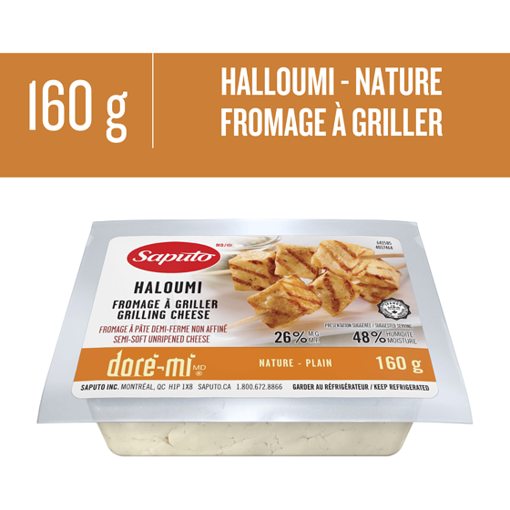 Saputo Fromage Haloumi Doré-Mi 160 g, 5,00 $/100g