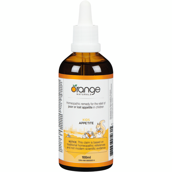 Orange Naturals Appetite for Kids  100 ml, $19.99/100ml