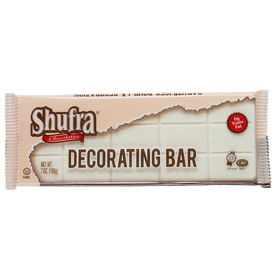 Shufra Decorating Bar, White 198 g, $2.82/100g
