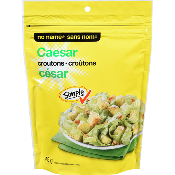No Name Caesar Croutons 145 g, $2.07/100g