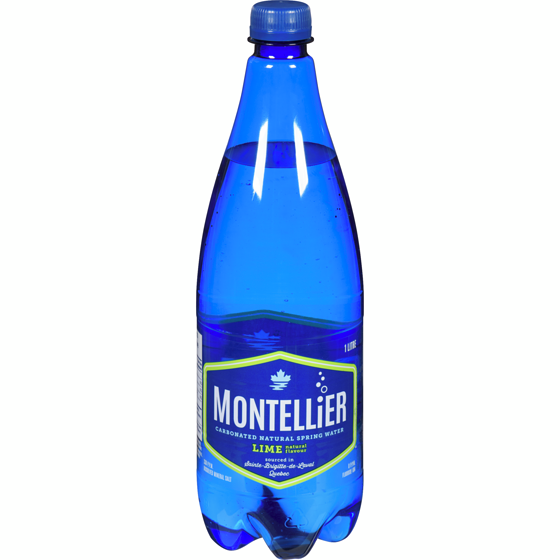 Montellier Carbonated Water, Lime 1 l, $0.18/100ml