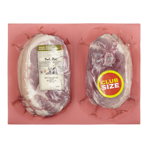 President's Choice Free From Bone In Picnic Roast, Club Pack $11.00/1kg $4.99/1lb