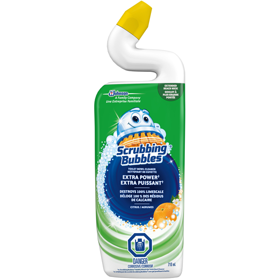 Scrubbing Bubbles Extra Power Toilet Bowl Cleaner, Citrus Scent 710 ml, $0.75/100ml