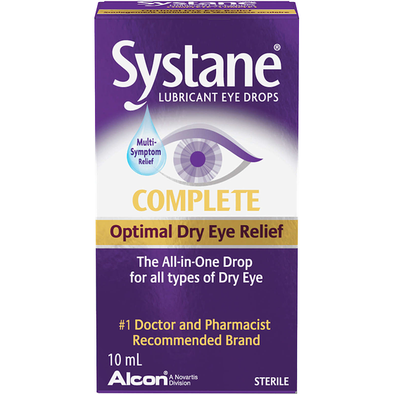 Systane Complete Dry Eye Relief 10 ml, $159.90/100ml