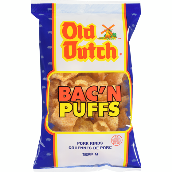 Old Dutch Old Dutch Croustll Couenne Prc 100 g, 3,99 $/100g