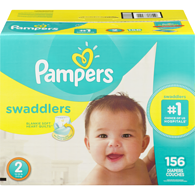 pampers snugglers size 2