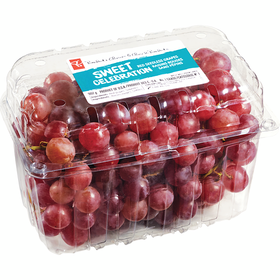 Raisins rouges sans pépins Scarlotta Seedless PC PC.ca