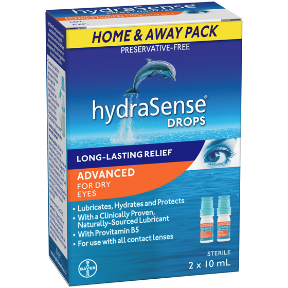 Hydrasense Advanced Eye Drops, For Dry Eyes, Preservative Free 20 ml, $142.45/100ml