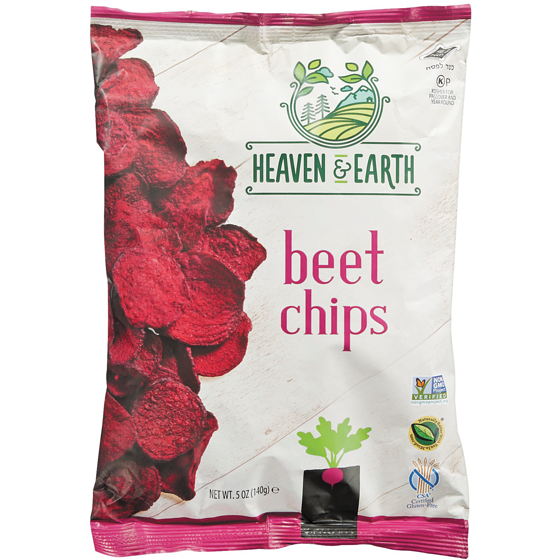 Heaven & Earth Beet Chips 142 g, $5.98/100g