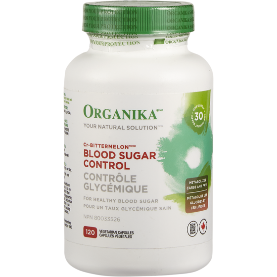 Organika Blood Sugar Control 120 Vegetarian Capsules 120 ea, $0.26/1ea