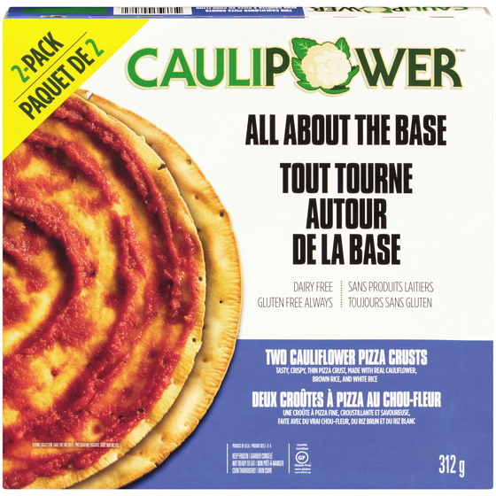 Caulipower Croûte à Pizza au Chou-Fleur 340 g, 3,23 $/100g