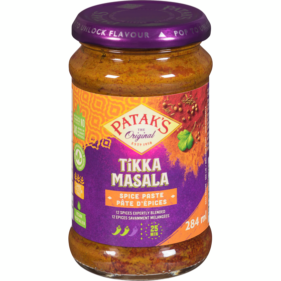 Pataks Tikka Masala Curry Paste 284 ml, $2.11/100ml