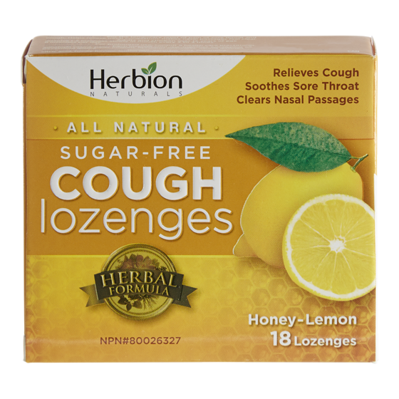 Herbion Cough Lozenges Honey Lemon 18 ea, $0.22/1ea