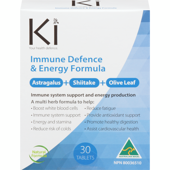 Ki Immune Defence & Energy Formula 30 ea, $0.93/1ea