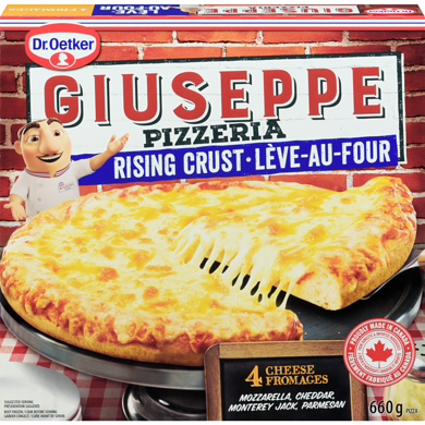 Dr. Oetker Doet Giuseppe Pizza 4 Fromages 660 g, 1,06 $/100g