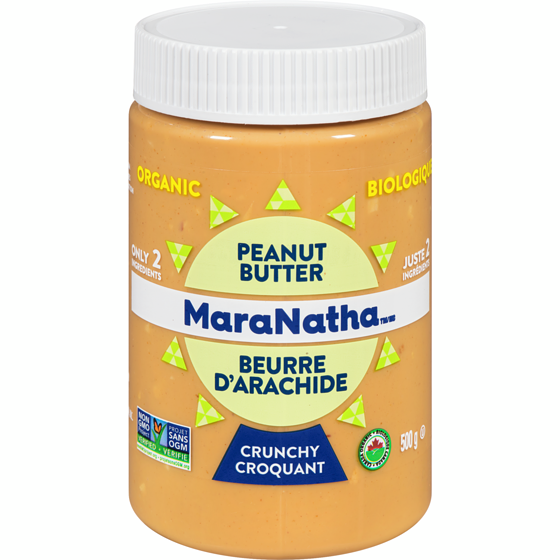 Maranatha Organic Peanut Butter Crunchy 500 g, $1.90/100g