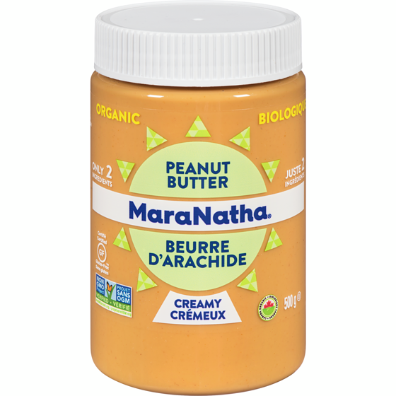 Maranatha Beurre d'arachide biologique crémeux 500 g, 1,80 $/100g
